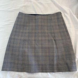 Babaton - modern check mini skirt